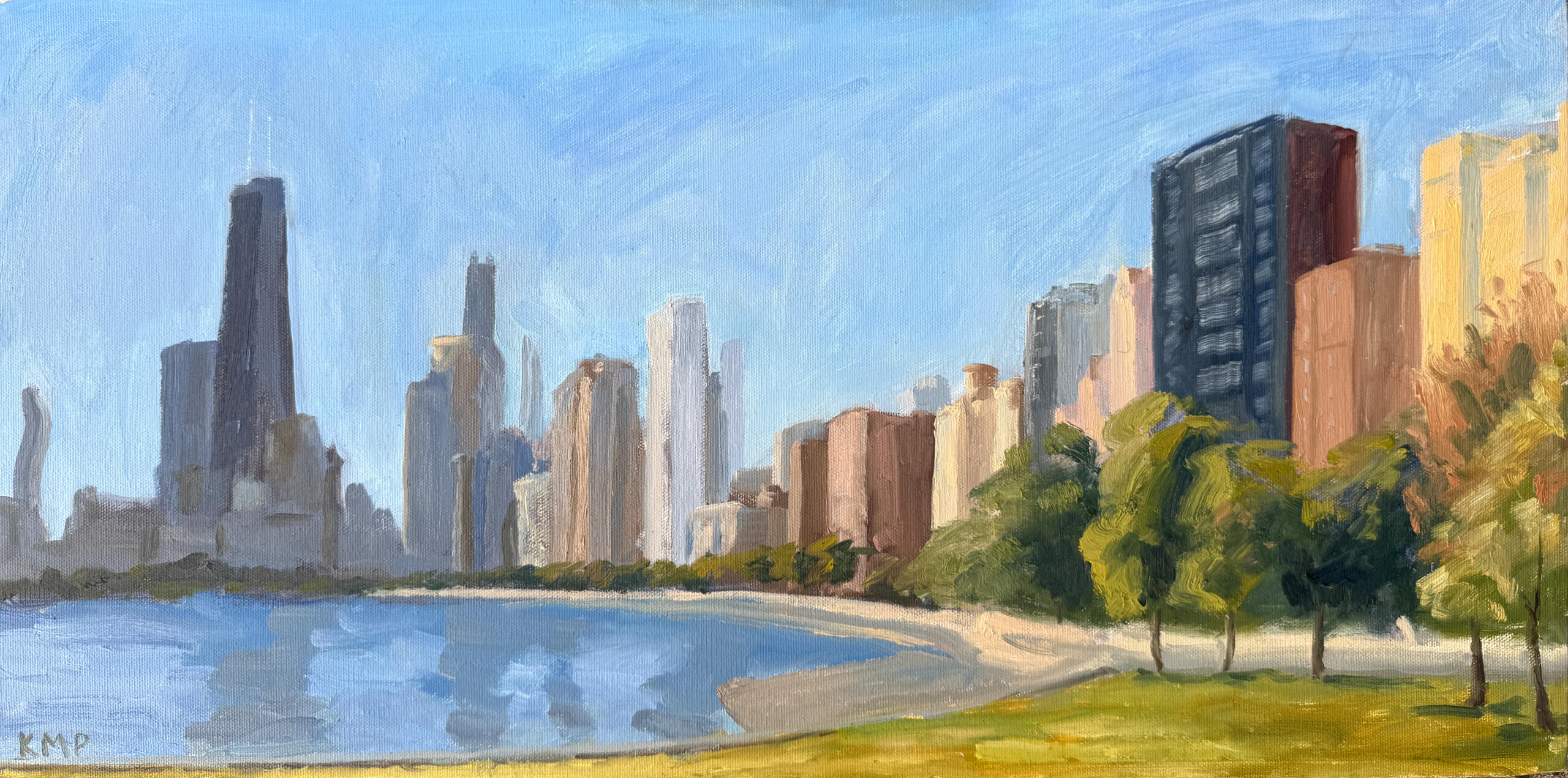 Seasons Change, 12x24&quot; oil on canvas, $1700